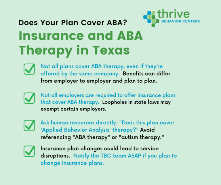 An Autism Diagnosis and ABA Therapy Thrive Behavior Centers